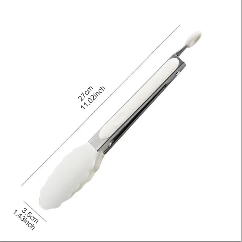 Pegador de Silicone e Aço Inoxidável